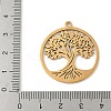 304 Stainless Steel Pendants X-STAS-V016-11G-3