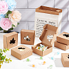 Folding Kraft Paper Cardboard Jewelry Gift Boxes LS-CON-WH0092-28-4