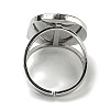 304 Stainless Steel Open Cuff Rings RJEW-C079-19P-4