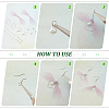Ocean Theme DIY Glass Earring Jewelry Making Kits DIY-PH0028-59-4