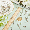 30 Sets 2 Style Alloy Rivets Set PALLOY-GF0001-07-3