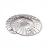 Non-Tarnish 304 Stainless Steel Pendants STAS-B031-07P-3
