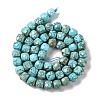 Natural Howlite Beads Strands G-G001-B03-02-3