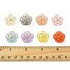 80Pcs 8 Colors Plastic Beads KY-FS0001-46-5