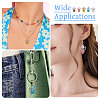 20Pcs 5 Colors Polymer Clay & Glass Rhinestone Pendants FIND-TA0004-83-7