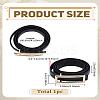 Imitation Leather Chain Belt AJEW-WH0314-816A-2