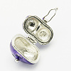 Brass Prayer Box Pendants KK-Q198-M-4