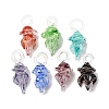 Handmade Lampwork Pendants LAMP-K039-31-1