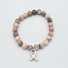 Fashion Gemstone Beads Stretch Bracelets QY2485-10-1