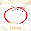 1Pc Adjustable Nylon Cord Slider Bracelets for Women BJEW-LP0001-32V-02-2