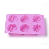 Flower Food Grade Silicone Molds LS-DIY-WH0162-23-2