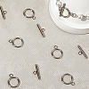 40 Sets 304 Stainless Steel Toggle Clasps STAS-BBC0007-98-6