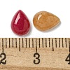 Dyed Natural White Jade Cabochons G-Q173-02B-11-3