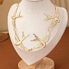 Alloy Link Chain Necklaces WG26FD1-01-5
