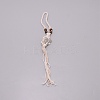Irregular Gemstone Hanging Pendant Decoration HJEW-TAC0001-10E-1