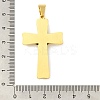 Ion Plating(IP) 304 Stainless Steel Pendants STAS-D110-29G-3