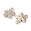 Alloy with Crystal Rhinestone Pendants FIND-C042-04G-2