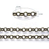 Brass Rolo Chains CHC-S008-002A-AB-6