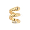 Brass Micro Pave Cubic Zirconia Beads KK-P302-16G-1
