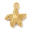 Ion Plating(IP) 304 Stainless Steel Pendants STAS-Q334-41G-1