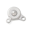 Brass Snap Clasps KK-U052-25P-1