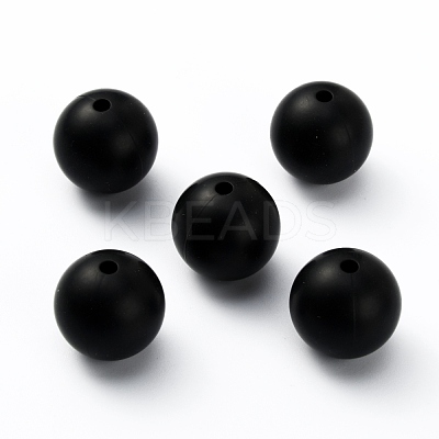 Silicone Beads SIL-WH0012-001N-1