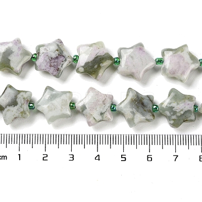 Natural Peace Jade Beads Strands G-NH0005-001-1