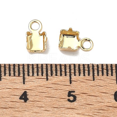 SHEGRACE Brass Folding Crimp Ends XGRQ1U806-367G-1