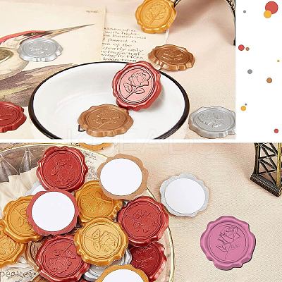 Adhesive Wax Seal Stickers DIY-CP0010-69D-1
