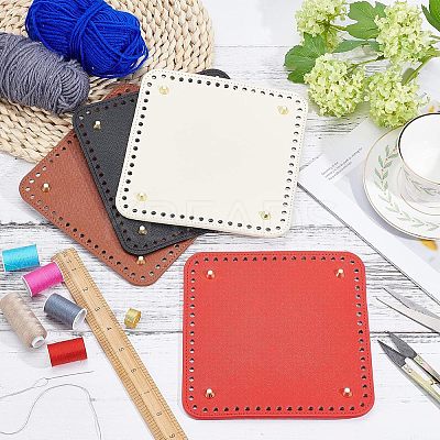 PU Leather Bag Bottom FIND-WH0059-23D-1