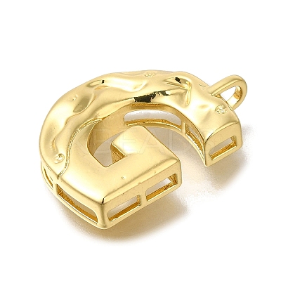 Rack Plating Brass Pendants KK-I721-02G-G-1