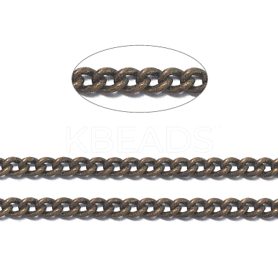 Brass Twisted Chains CHC-S100-AB-NF-1