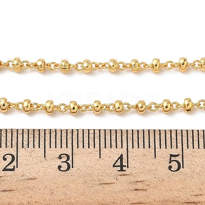 2.5MM Brass Satellite Chain Necklaces for Women NJEW-B148-02G-1