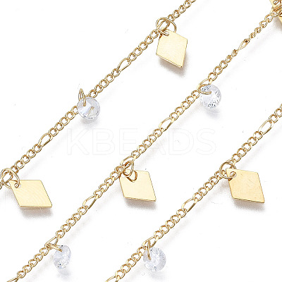 Handmade Brass Figaro Chains CHC-S011-005-NR-1