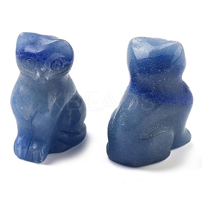 Natural & Synthetic Gemstone Carved Figurines DJEW-L023-B-1