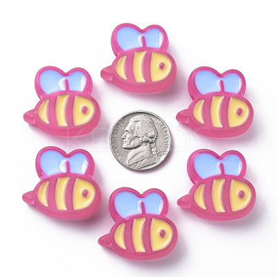 Transparent Acrylic Beads MACR-S374-06B-02-1