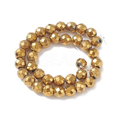 Non-Magnetic Synthetic Hematite Beads Strands X-G-Q663-1-1