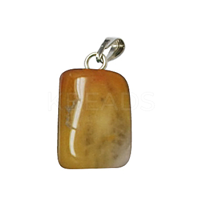 Natural & Synthetic 24 Style Mixed Stone Pendants G-S045-14A-1