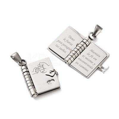 304 Stainless Steel Pendants SA-CBA694E-01P-01-1