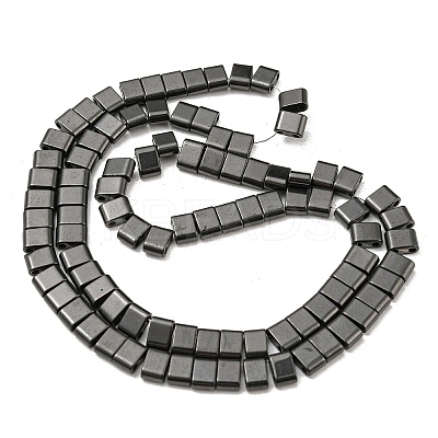 Electroplated Non-magnetic Synthetic Hematite Beads Strands G-C106-B02-14B-1