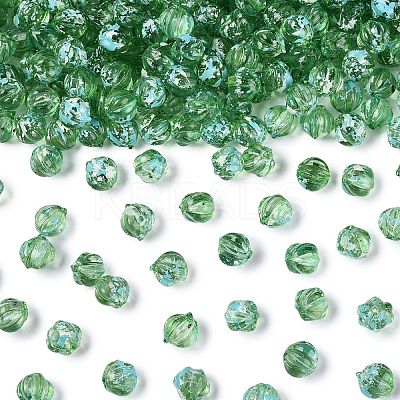 Picasso Transparent Glass Beads SEED-Q039-04F-1
