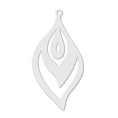Non-Tarnish 201 Stainless Steel Pendants STAS-S105-LA798-1-1