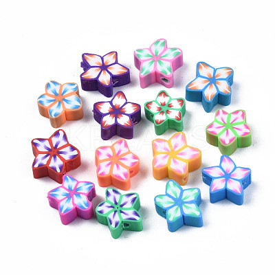 Handmade Polymer Clay Beads CLAY-N008-044-1