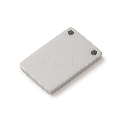 Non-Tarnish 304 Stainless Steel Mirror Polished Finish Stamping Blank Tag Charms STAS-K270-37P-1