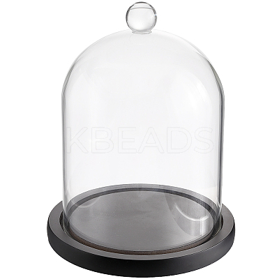 1Pc Glass Dome Cover AJEW-SC0002-60B-03-1