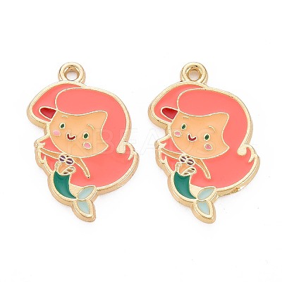 Alloy Enamel Pendants LS-ENAM-S126-116-NR-1