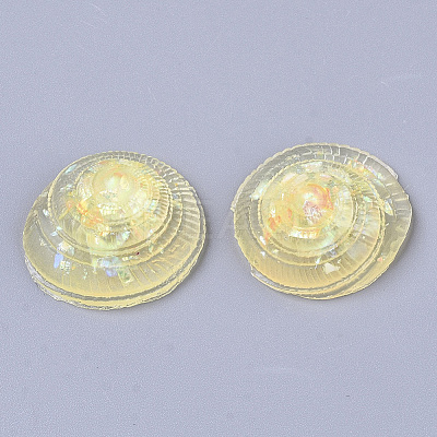Transparent Epoxy Resin Cabochons LS-X-CRES-T020-09D-1