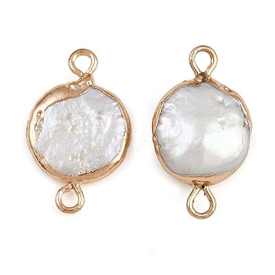 Natural Keshi Pearl Pendants KK-D423-02G-1