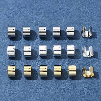 30Pcs 3 Colors 304 Stainless Steel Ear Cuff Findings STAS-FS0001-60-1