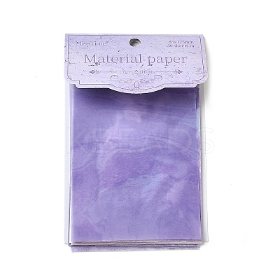 30 Sheets Water Ripple Scrapbook Paper Pads DIY-H164-01C-1